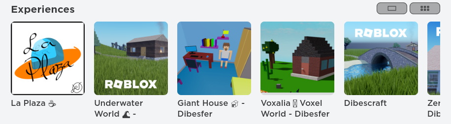 Roblox hosted games