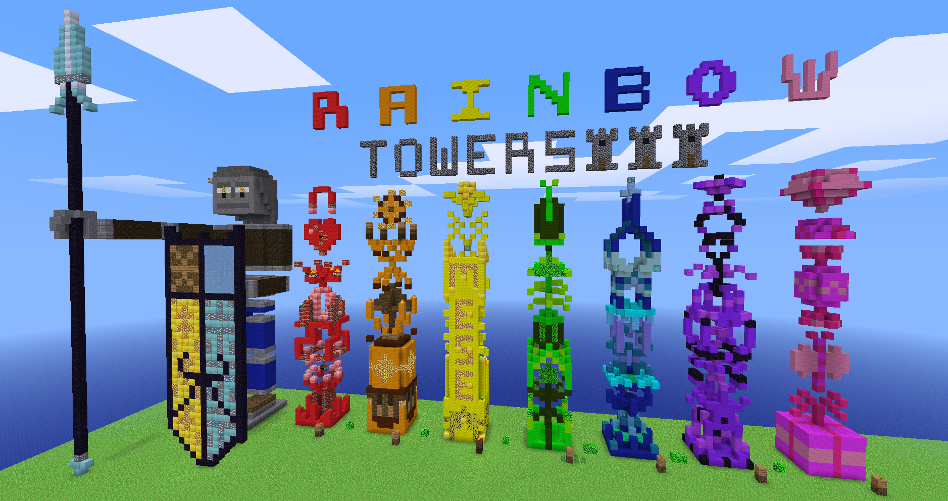 The Voxelmanip Classic Server - Torres Arcoiris